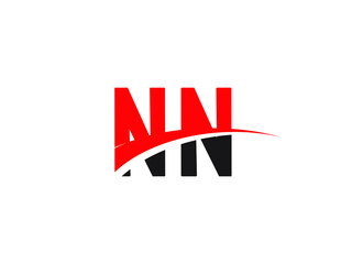 NN Letter Initial Logo Design Template