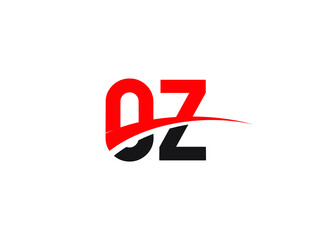 OZ Letter Initial Logo Design Template