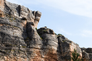 Paisaje natural de Santamera, Guadalajara, España.