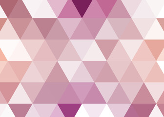 Abstract color Low-Polygones Generative Art background illustration