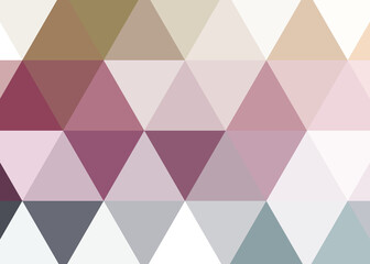 Fototapeta premium Abstract color Low-Polygones Generative Art background illustration