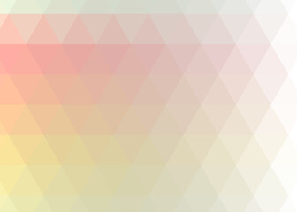 Abstract color Low-Polygones Generative Art background illustration