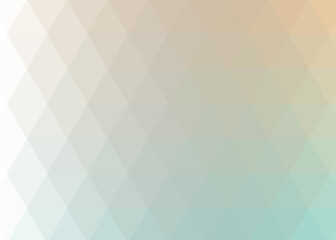 Fototapeta premium Abstract color Low-Polygones Generative Art background illustration