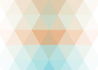 Obraz premium Abstract color Low-Polygones Generative Art background illustration