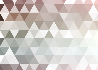 Obraz premium Abstract color Low-Polygones Generative Art background illustration