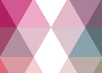 Abstract color Low-Polygones Generative Art background illustration