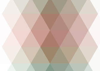 Abstract color Low-Polygones Generative Art background illustration