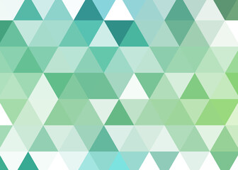 Abstract color Low-Polygones Generative Art background illustration