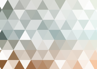 Abstract color Low-Polygones Generative Art background illustration