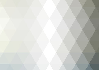 Abstract color Low-Polygones Generative Art background illustration