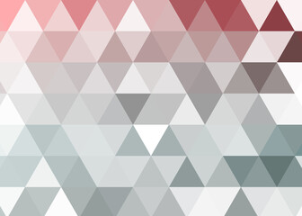 Abstract color Low-Polygones Generative Art background illustration