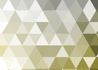 Abstract color Low-Polygones Generative Art background illustration