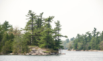 Wani Bay Anchorage in Georgian Bay Ontario Canada