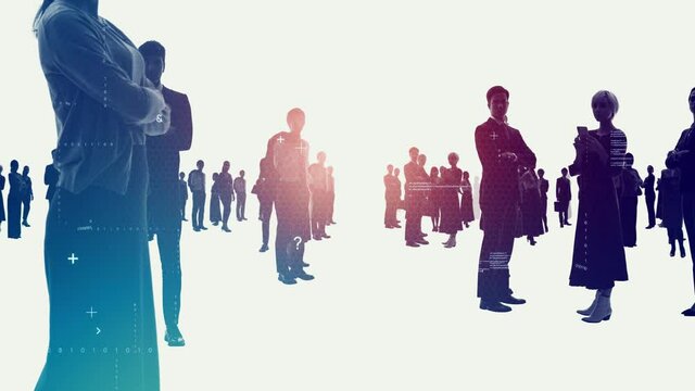 人々とテクノロジー　デジタルトランスフォーメーション 