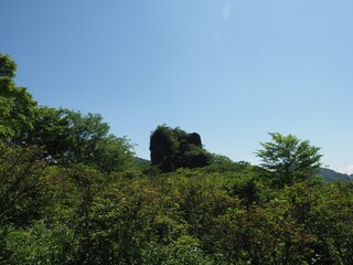 View from the vicinity of Haruna Plateau