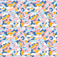 Fototapeta premium Bright colorful grunge graffiti pattern