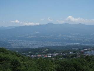 Naklejka premium View while climbing Mt. Haruna