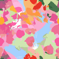 pink abstract pattern painted with paint