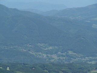 View while climbing Mt. Haruna