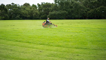 The Great Lawn view in a Garden