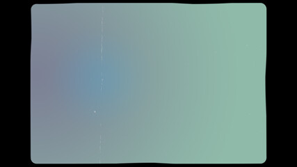 Old super 8 film projector vintage green blue light leak film strip scan, overlay black frame texture