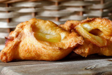 Homemade deep fried homemade sweet stuff