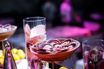 oysters on a platter on review