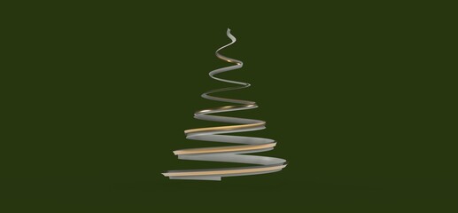 modern winter merry christmas card modern 3d minimal