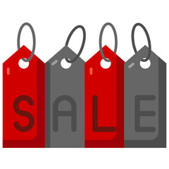 sale flat icon