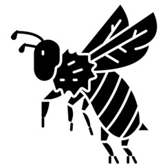 bee solid icon