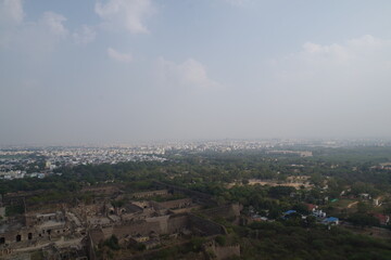 インド　ハイデラバードのゴールコンダフォート