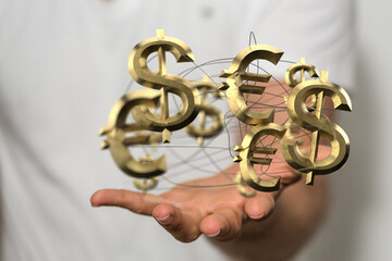 Dollar versus euro concept network .