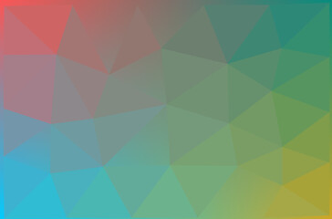 abstract background with triangles