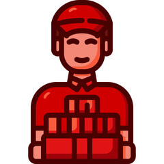 courier Two Tone icon