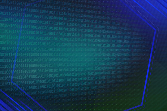 2d illustration futuristic technology back ground