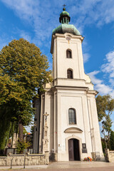 Fototapeta na wymiar Sanctuary of Our Lady of Lourdes in Ruda Śląska-Kochłowice