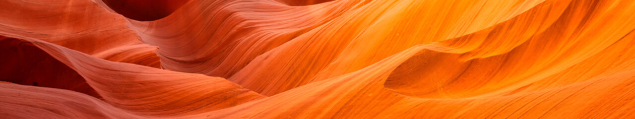 abstract sandstone background wall in famous antelope canyon near Page, Arizona, USA © emotionpicture