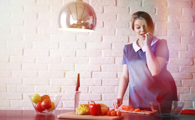 Pregnant young beautiful girl on the ninth month