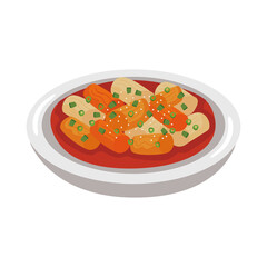 tteokbokki korean food