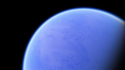 planet suitable for colonization, earth-like planet in far space, planets background