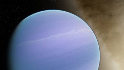 planet suitable for colonization, earth-like planet in far space, planets background