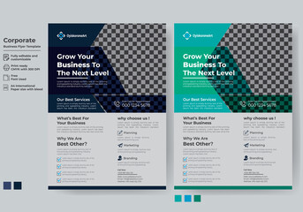  Corporate Business Flyer Template