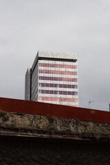 Office tower in the downtown of Bilbao