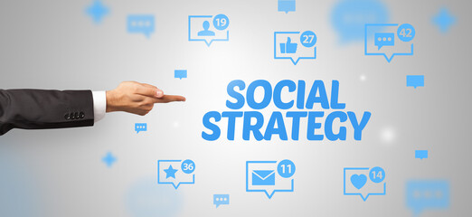 Close-Up Of Cropped Hand Pointing