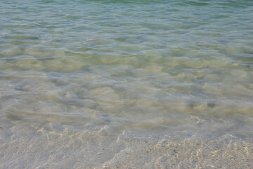 waves on the beach
