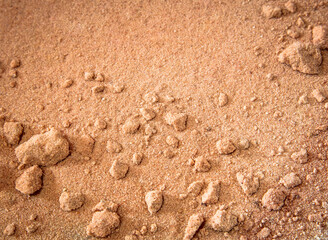 Fundo e textura de areia.