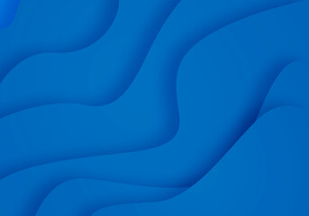 Obraz na płótnie Canvas Fondo de olas azules con sombra.
