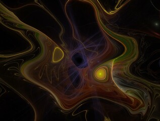 Imaginatory fractal background generated Image
