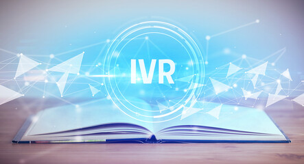 Open book with abbreviation