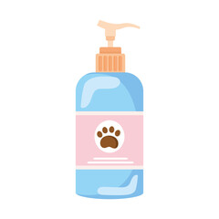 dog shampoo bottle
